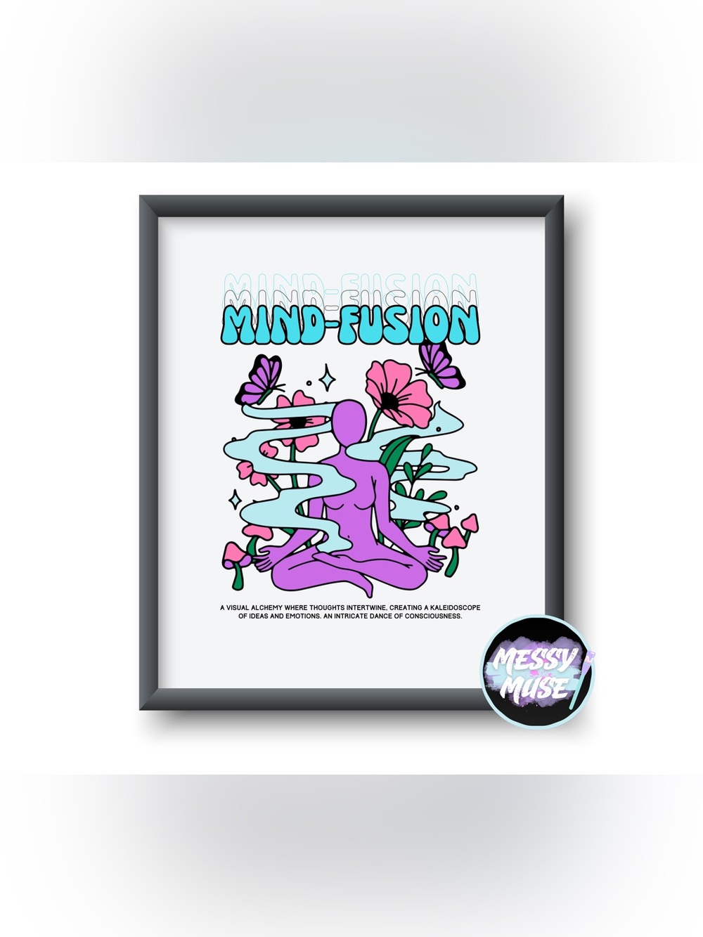 8.5x11 Wall Art Print | Handmade Home Decor | Ready to Frame Art Print